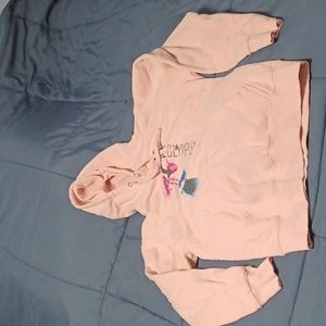 Pink hoodie